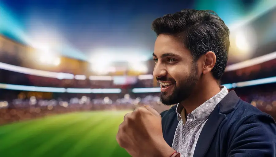 Tigerexch team member at cricket stadium representing trusted ID provider service