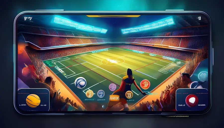 Tigerexch app running on smartphone with live cricket betting screen
