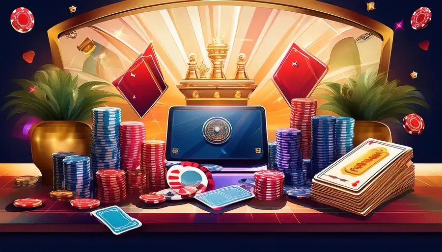 Premium VIP casino lounge experience on Tiger Exchange